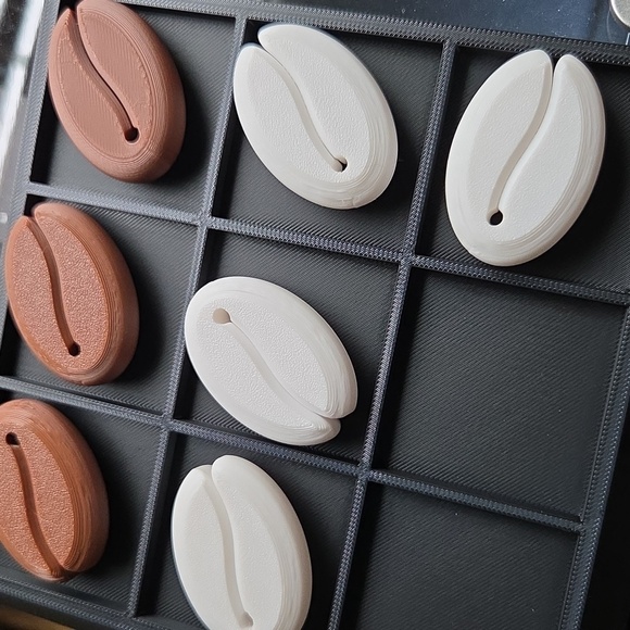 Hand Crafted Other - 3-D Printed Tic-Tac-Beans Game
